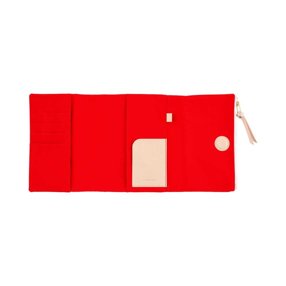 2026 Hobonichi Techo English Original Book + Tragen: Red Cover《January Start | English | A6》