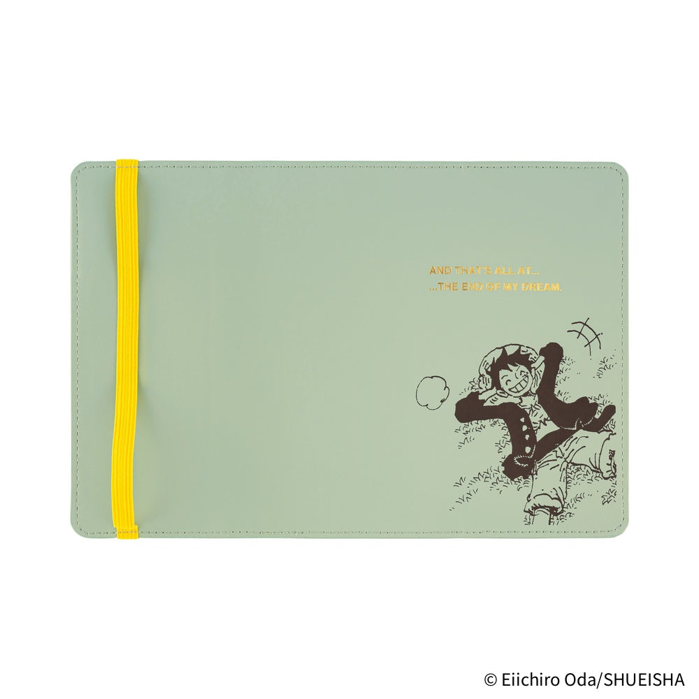 2026 Hobonichi Techo English Original Book + ONE PIECE magazine: Straw Hat Luffy (Mint Green)《January Start | English | A6》