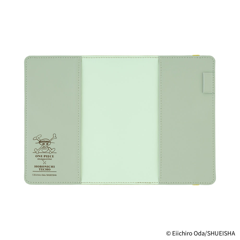 2026 Hobonichi Techo English Original Book + ONE PIECE magazine: Straw Hat Luffy (Mint Green)《January Start | English | A6》