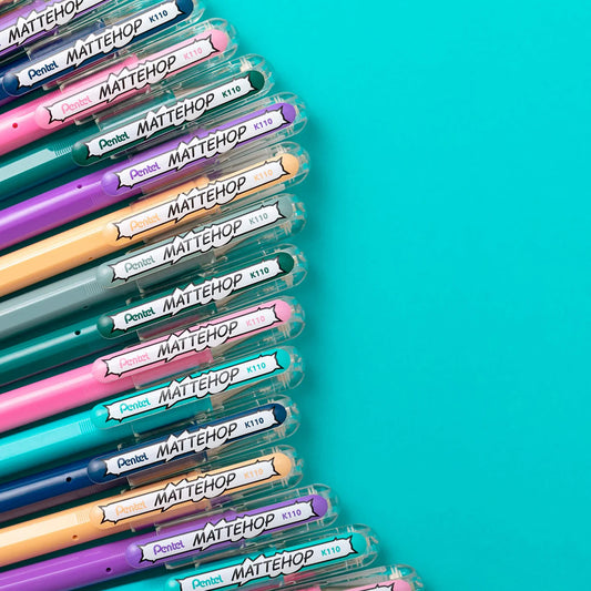 1.0mm Pentel Mattehop Gel Pen (Limited Dream Colors)