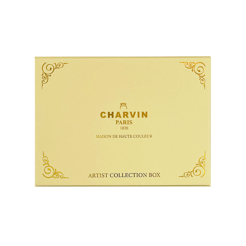 Aquarelle Extra Fine 12 Pastel Half Pans Pocket Creme Watercolor Box · Charvin Arts
