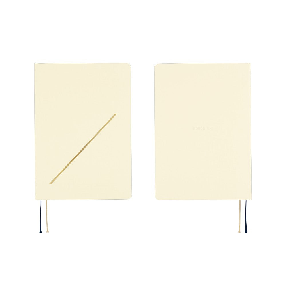 2026 Hobonichi Techo A5 English HON Slash / Ivory《January Start | English | A5》