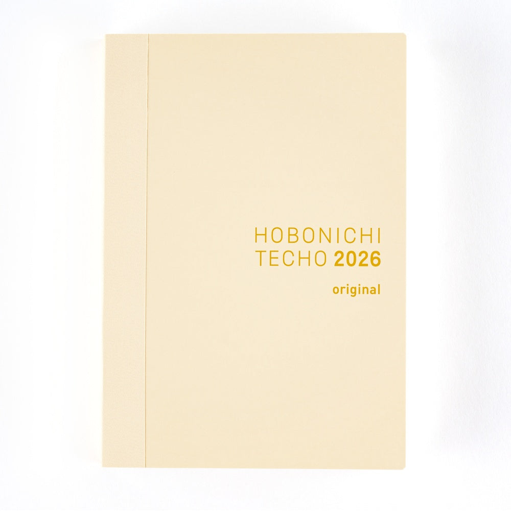 2026 Hobonichi Techo English Original Book《January Start | English | A6》