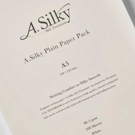A. Silky Plain Paper - A5 · Apica