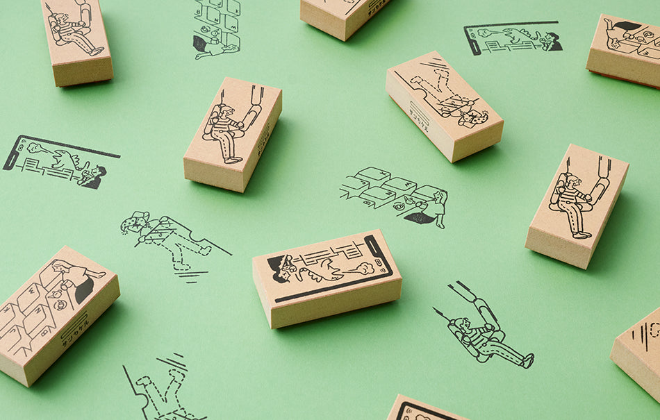 Smartphone Rubber Stamp · Sanby