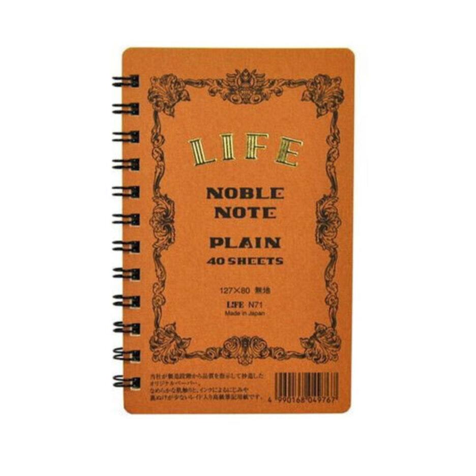 Life Noble Mini Ring Notebook - Blank
