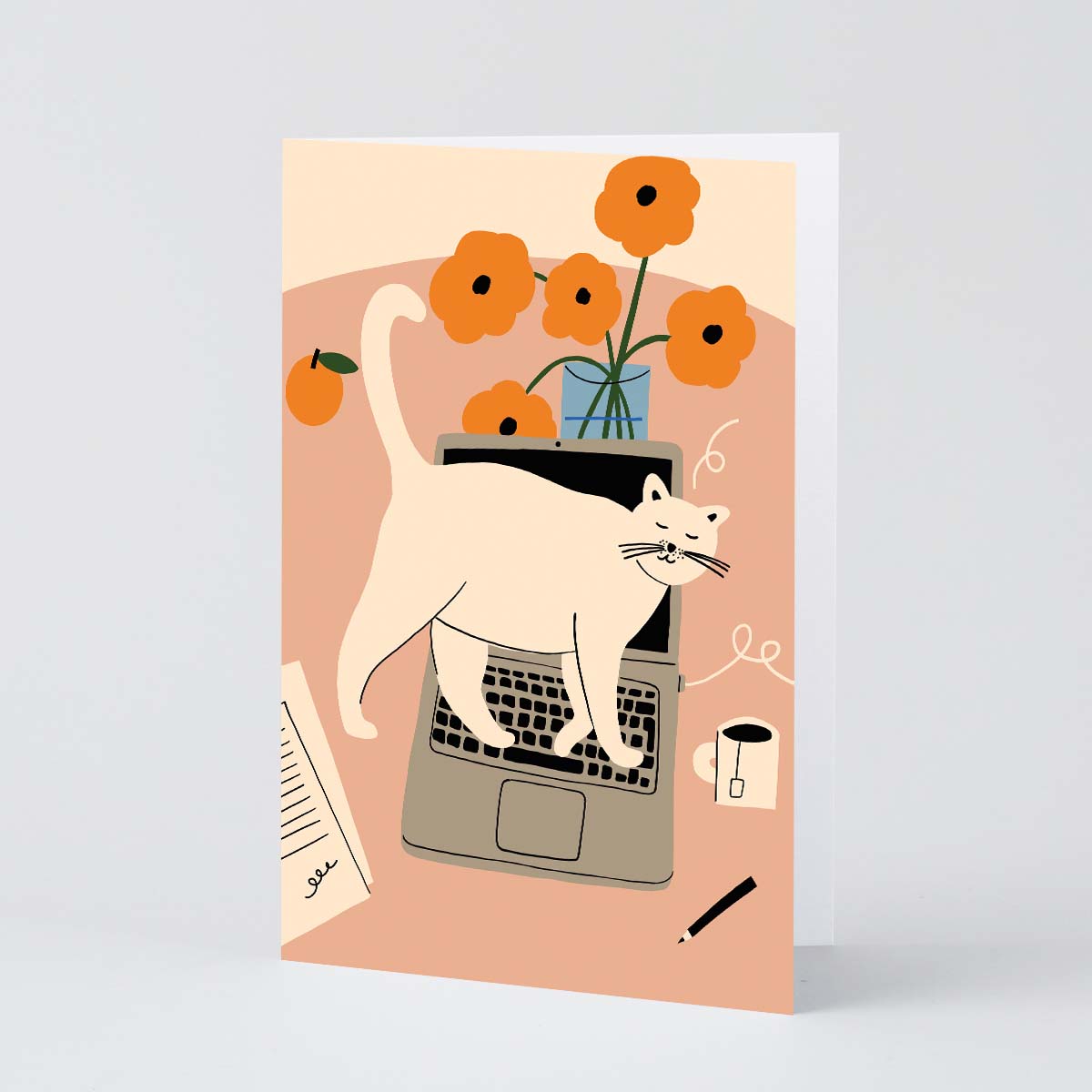 Stop Working Art Card · Wrap