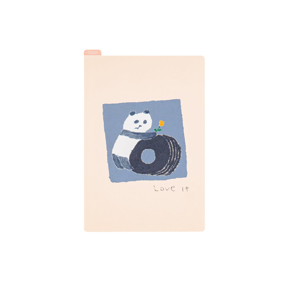 Jin Kitamura: Love it (Panda) / Hobonichi Pencil Board