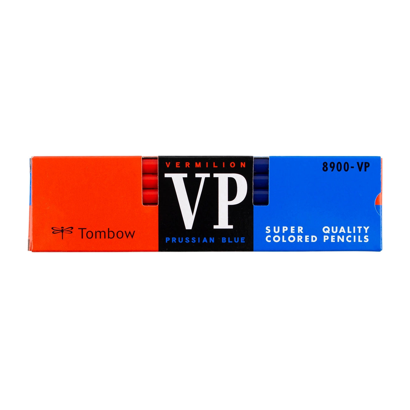 Tombow 8900-VP Colored Pencil - Red & Blue / Box
