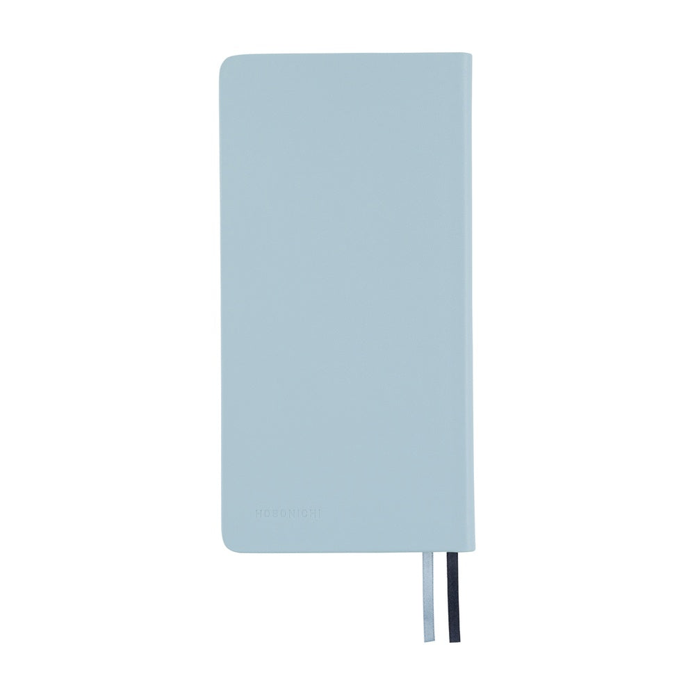 2026 Hobonichi English Weeks / Leather: Snow Blue 《January Start | English》