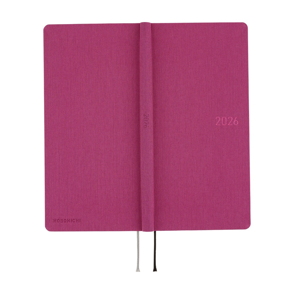 2026 Hobonichi English Weeks / Colors: Peony Purple《January Start | English》