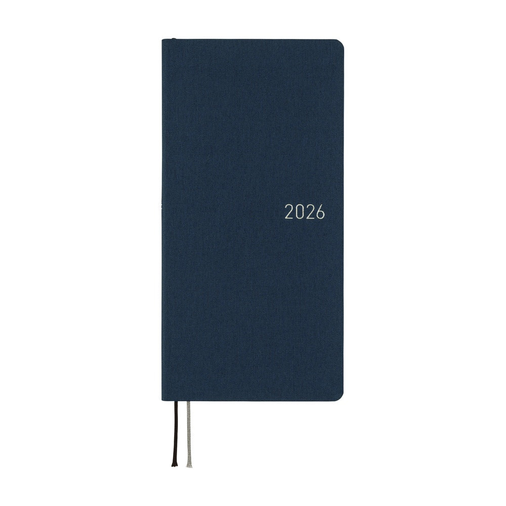 2026 Hobonichi English Weeks Mega / Colors: Cosmo Blue《January Start | English》