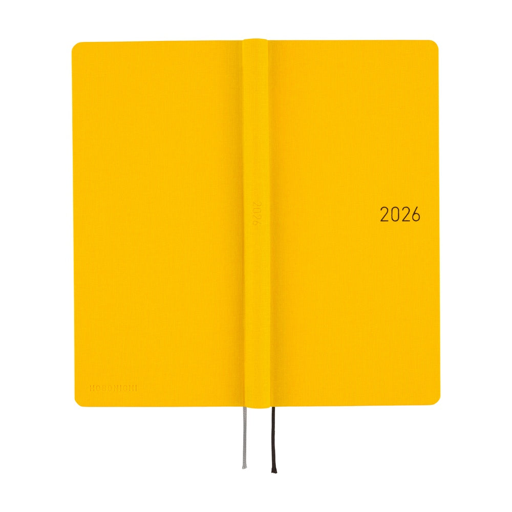2026 Hobonichi English Weeks Mega / Colors: Full Moon Yellow《January Start | English》
