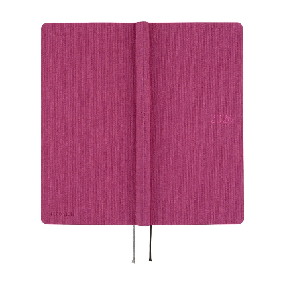 2026 Hobonichi English Weeks Mega / Colors: Peony Purple《January Start | English》
