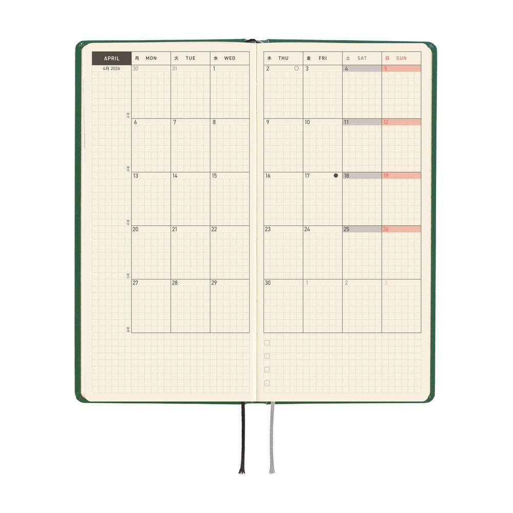 2026 Hobonichi English Weeks / iyo okumi: A Story About Me《January Start | English》