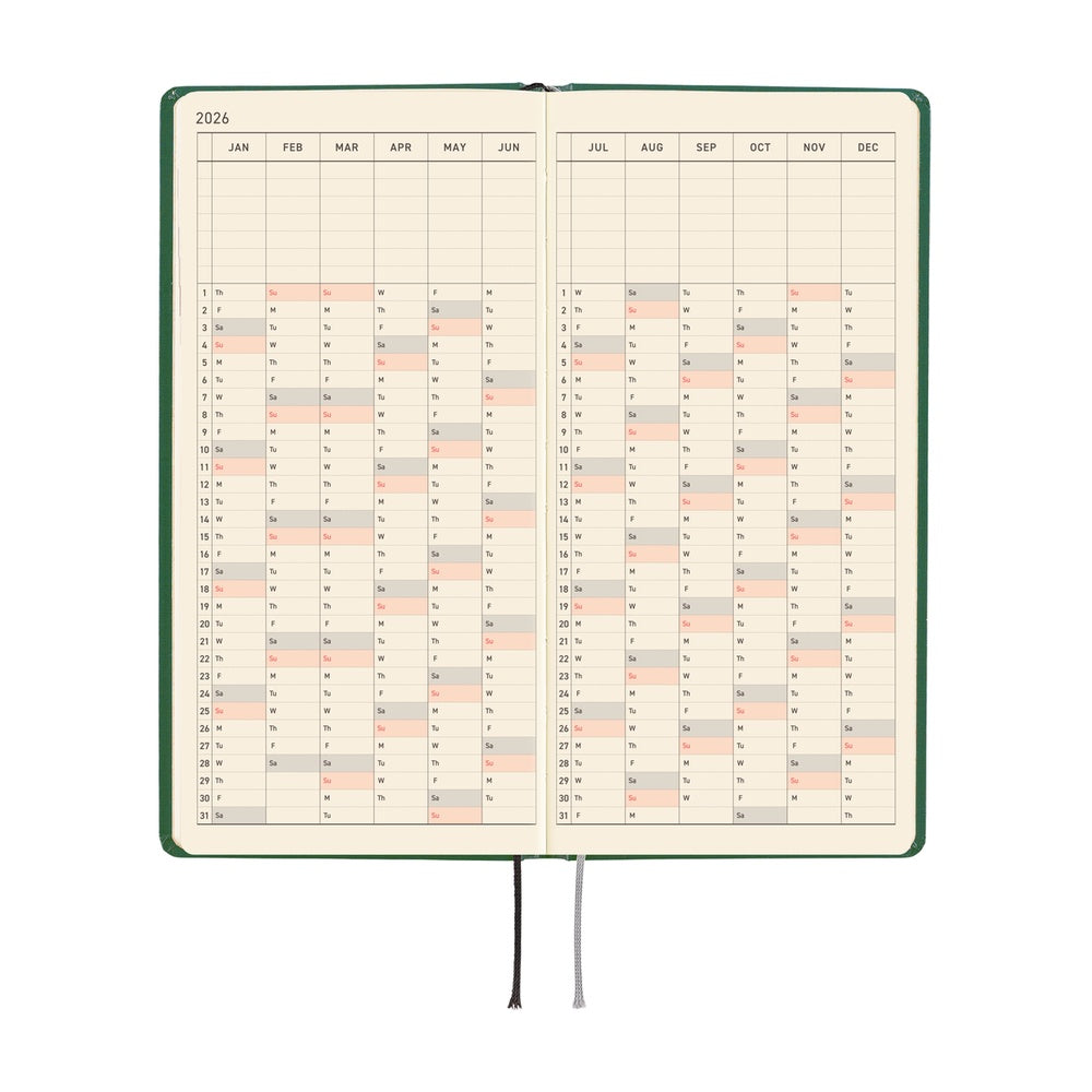 2026 Hobonichi English Weeks / iyo okumi: A Story About Me《January Start | English》