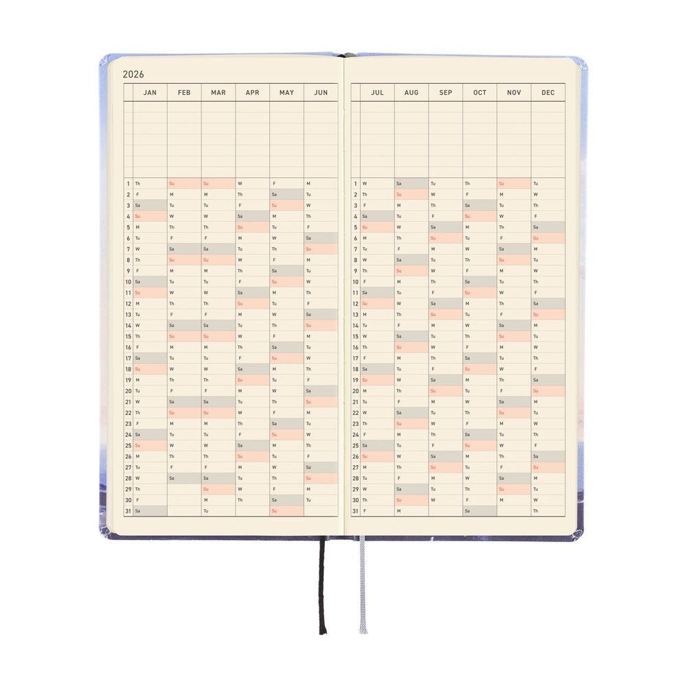 2026 Hobonichi English Weeks / Kyohei Sakaguchi: En Route to Kumamoto Port at Dawn《January Start | English》