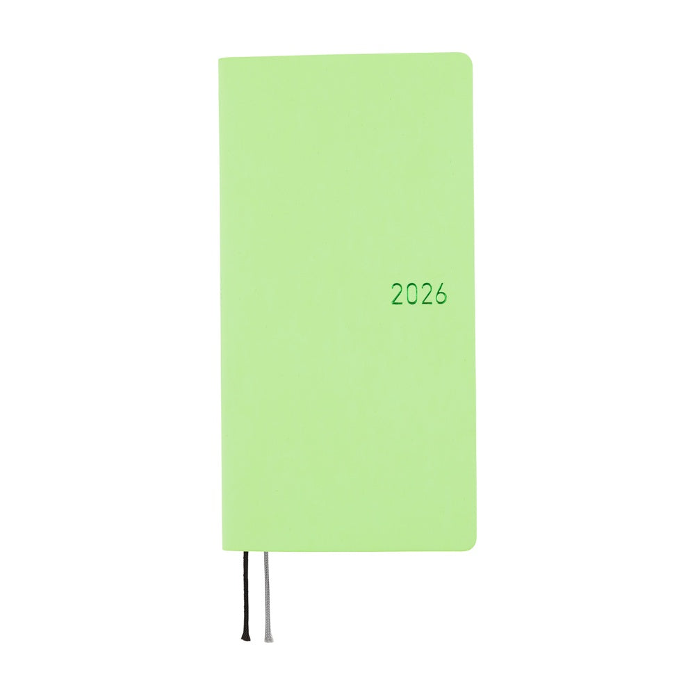 2026 Hobonichi English Weeks / Smooth: Melon Sorbet《January Start | English》
