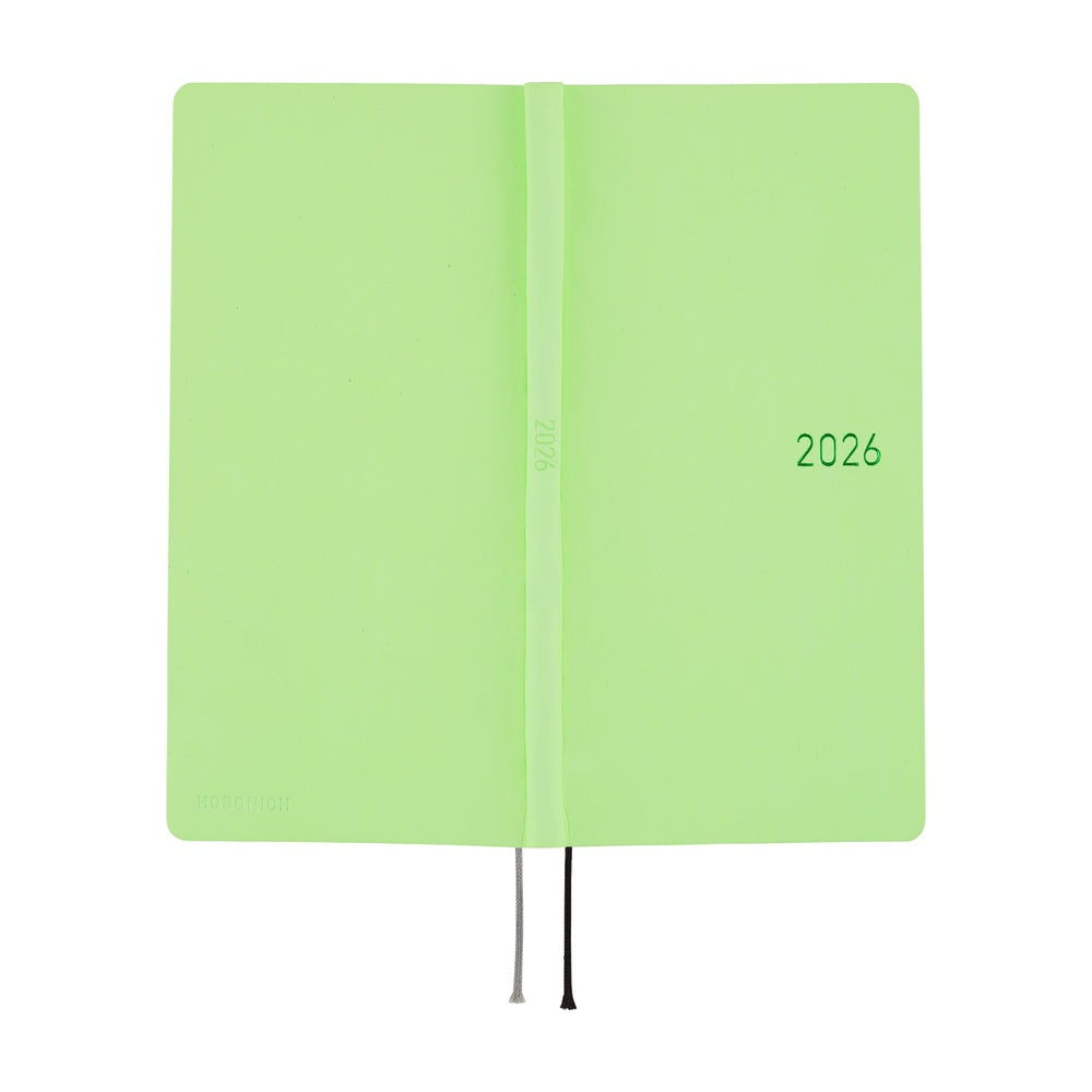 2026 Hobonichi English Weeks / Smooth: Melon Sorbet《January Start | English》