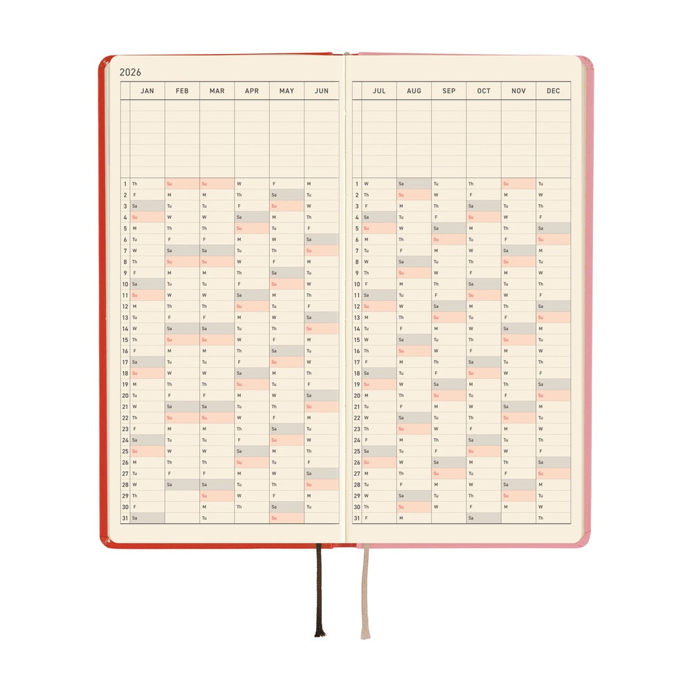 2026 Hobonichi English Weeks / Tolight: A Bright Year《January Start | English》