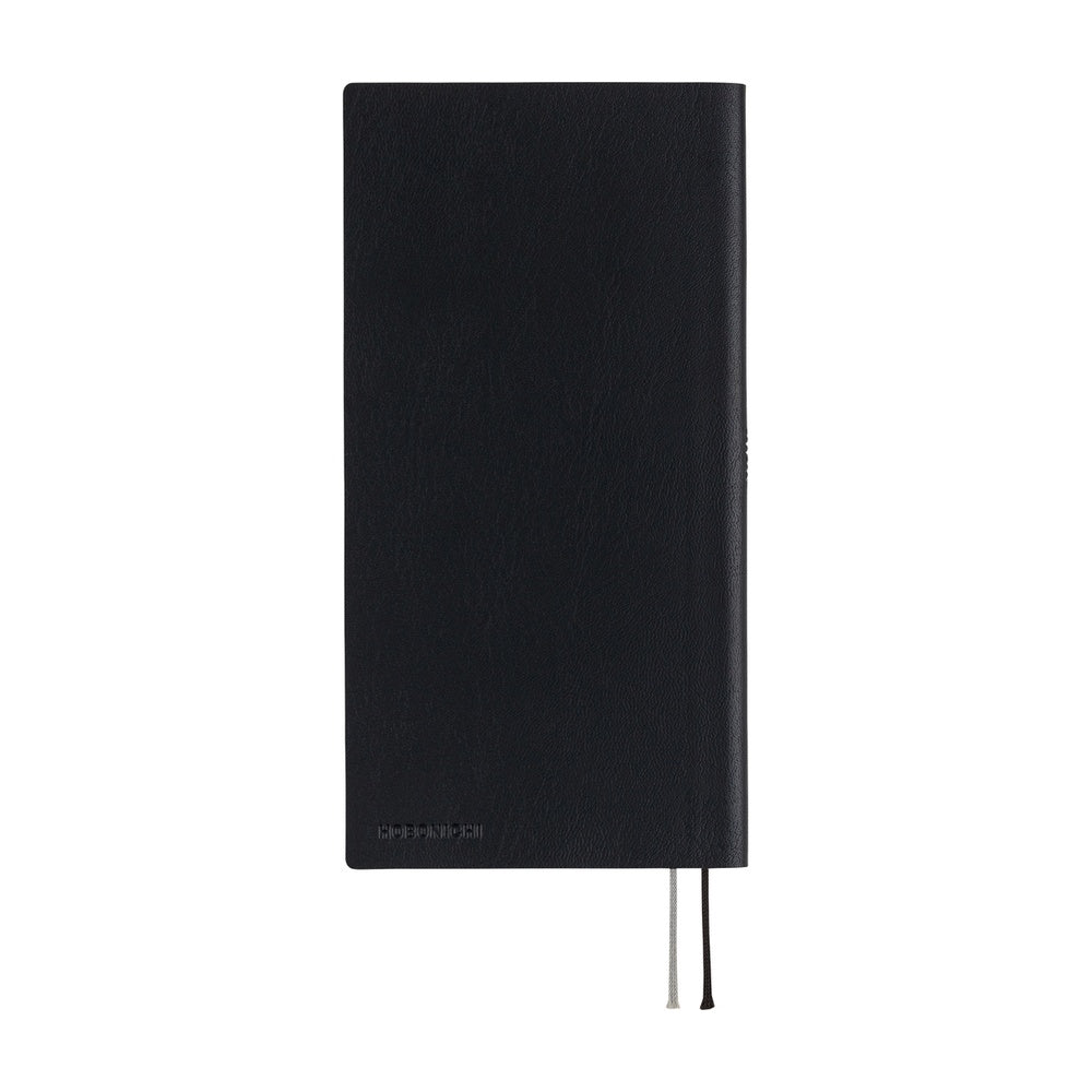 2026 Hobonichi English Weeks / White Line: Black《January Start | English》