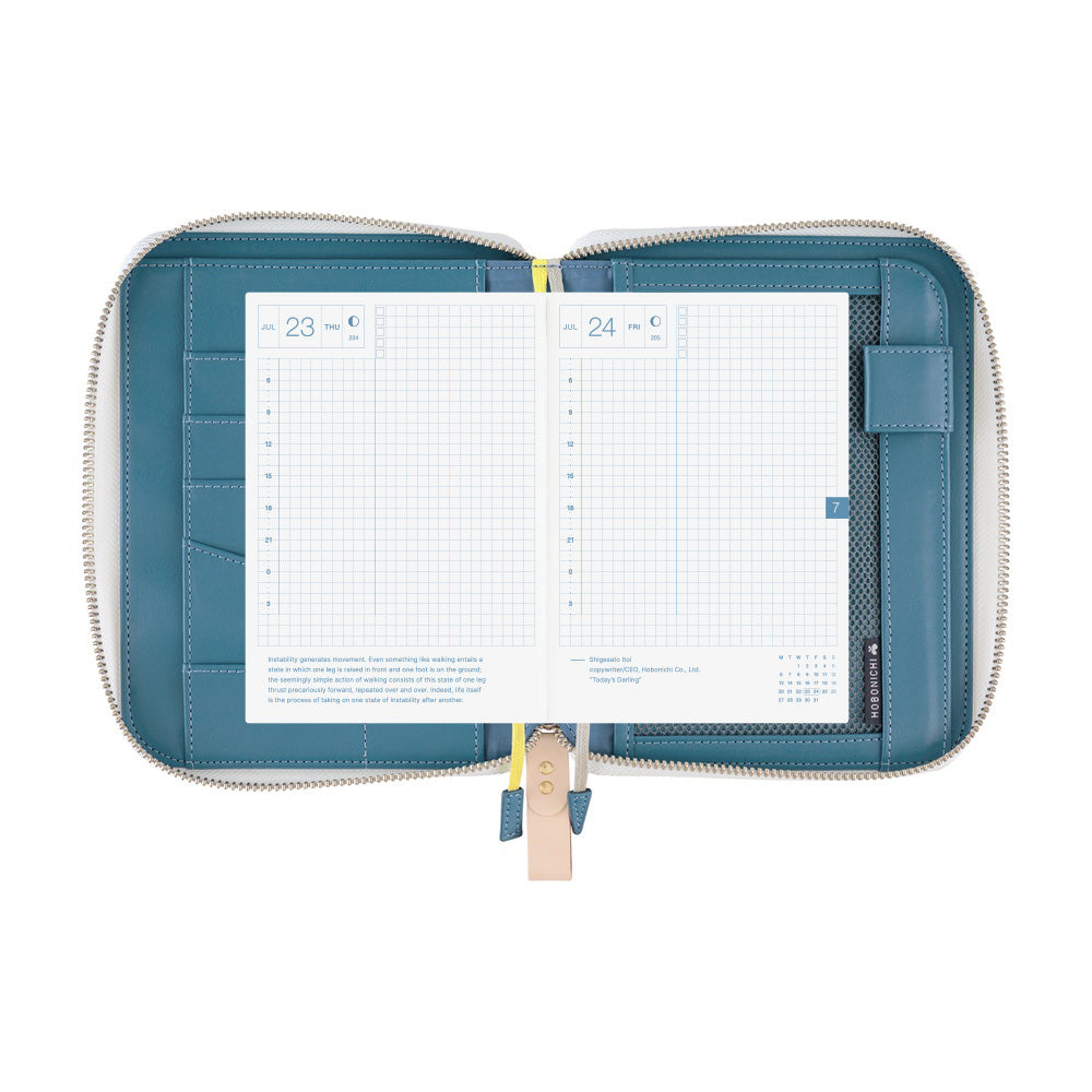 2026 Hobonichi Techo English Original Book + Mina Perhonen: Aalto《January Start | English | A6》