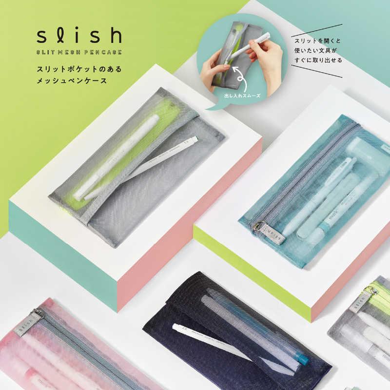 KOKUYO Slish Pencase - Navy