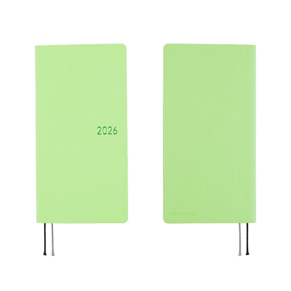 2026 Hobonichi English Weeks / Smooth: Melon Sorbet《January Start | English》