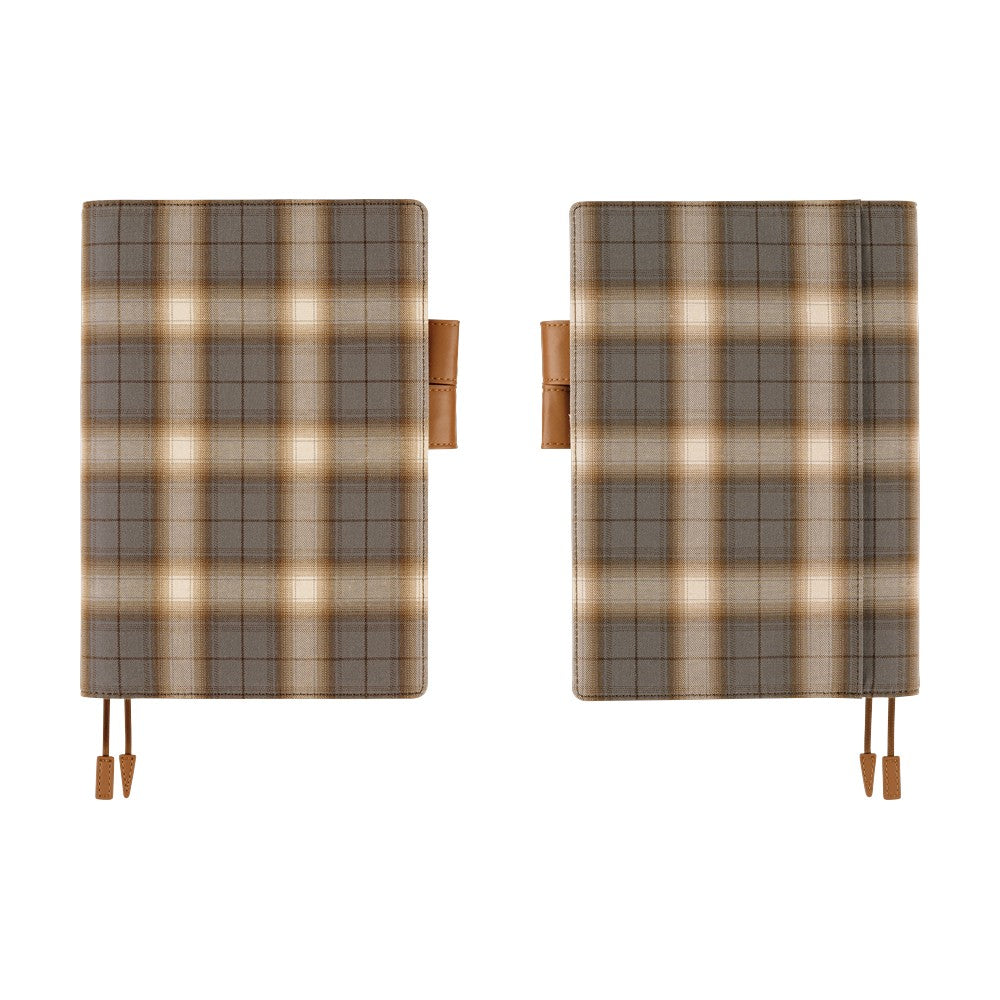 2026 Hobonichi Techo English Cousin Book / Shirt Fabric: Foggy Plaid 《January Start | English | A5》