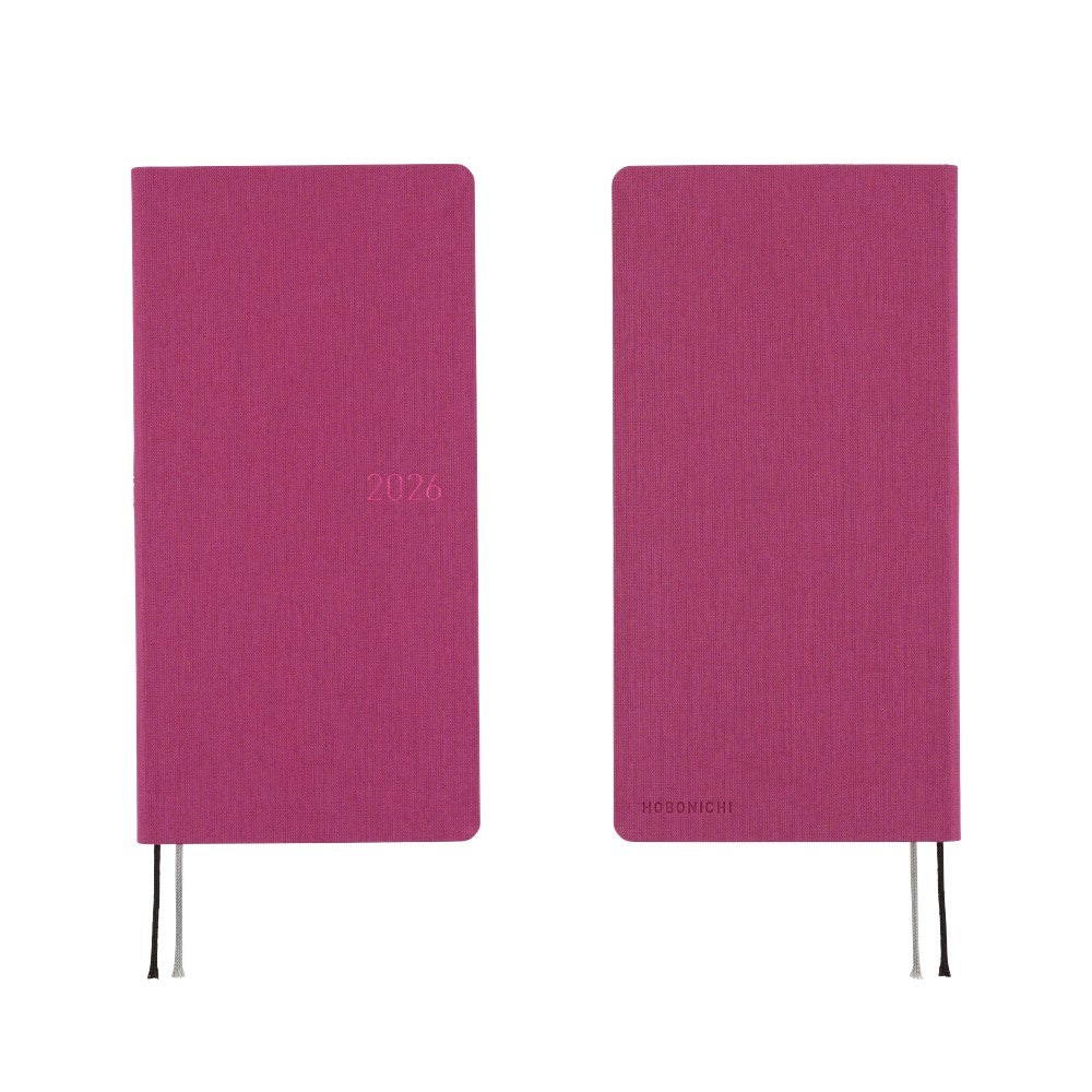 2026 Hobonichi English Weeks Mega / Colors: Peony Purple《January Start | English》