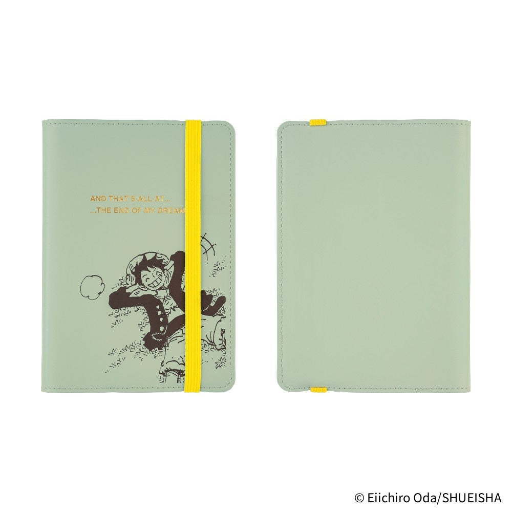 2026 Hobonichi Techo English Original Book + ONE PIECE magazine: Straw Hat Luffy (Mint Green)《January Start | English | A6》