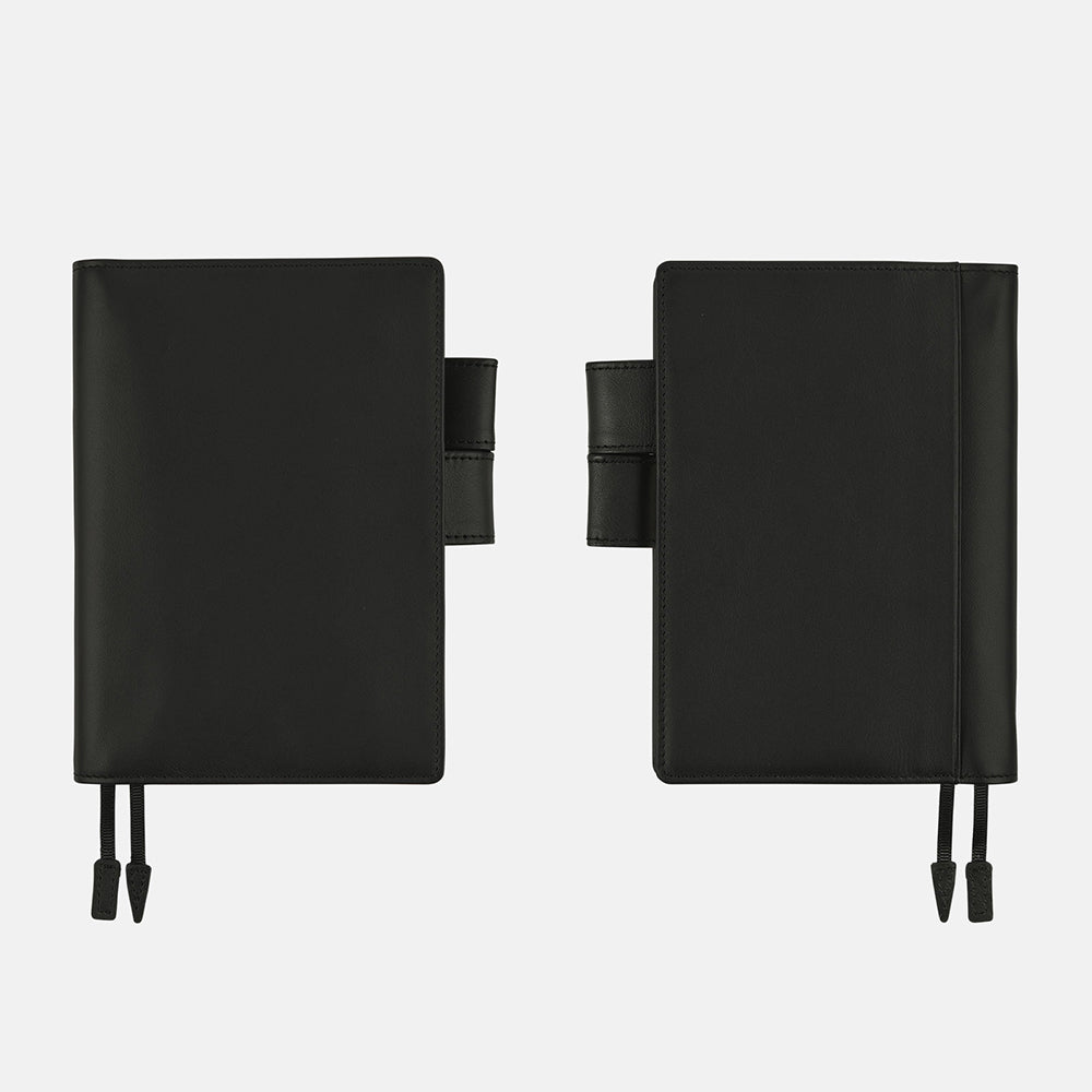 Leather: TS Basic - Black / A6 Original Cover for Hobonichi Techo