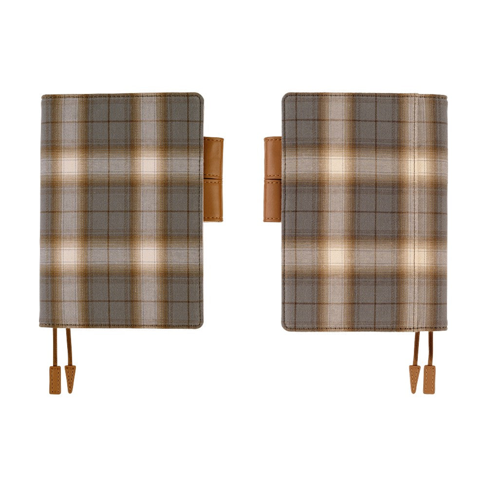 2026 Hobonichi Techo English Original Book + Shirt Fabric: Foggy Plaid《January Start | English | A6》