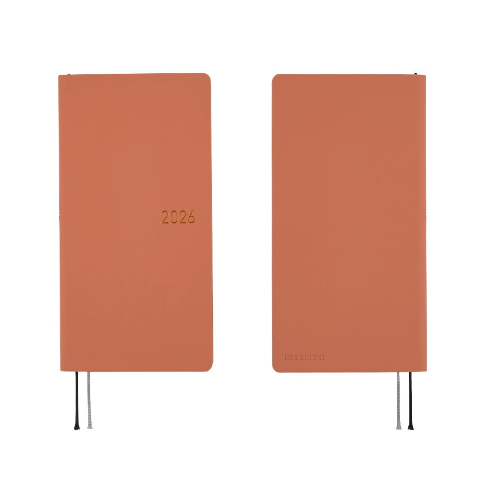 2026 Hobonichi English Weeks / Smooth: Milk Cocoa《January Start | English》
