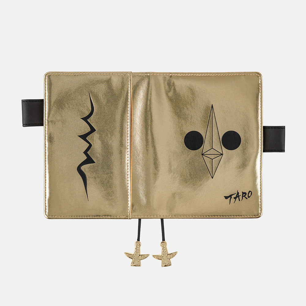 Taro Okamoto: Golden Mask / A6 Original Cover for Hobonichi Techo