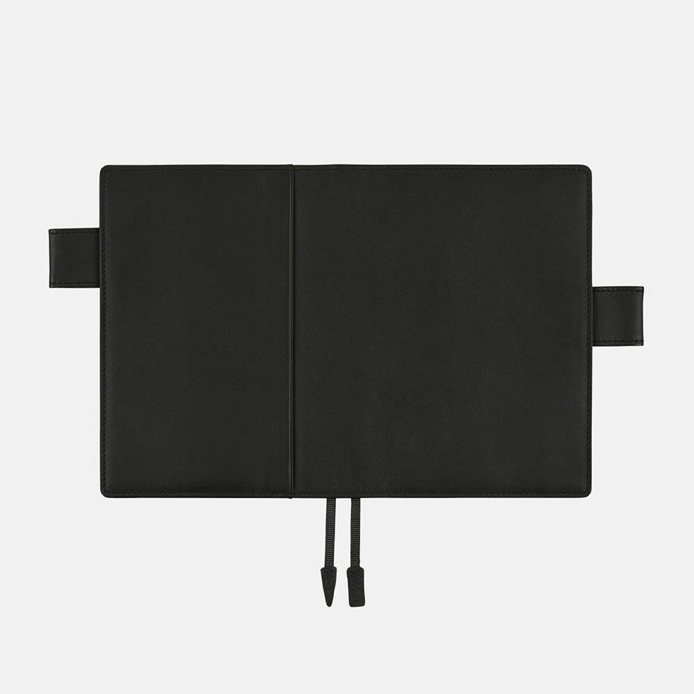 Leather: TS Basic - Black / A6 Original Cover for Hobonichi Techo