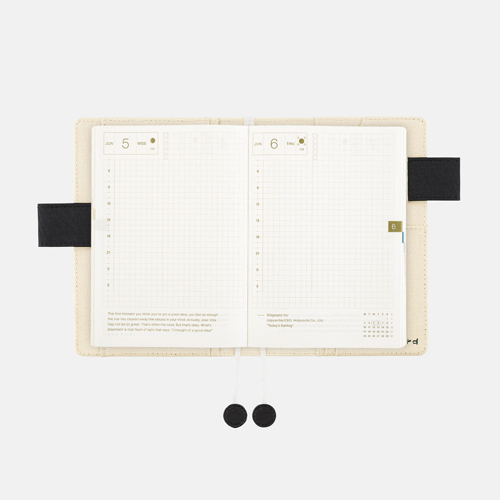 Jin Kitamura: Love it (Panda) / A6 Original Cover for Hobonichi Techo