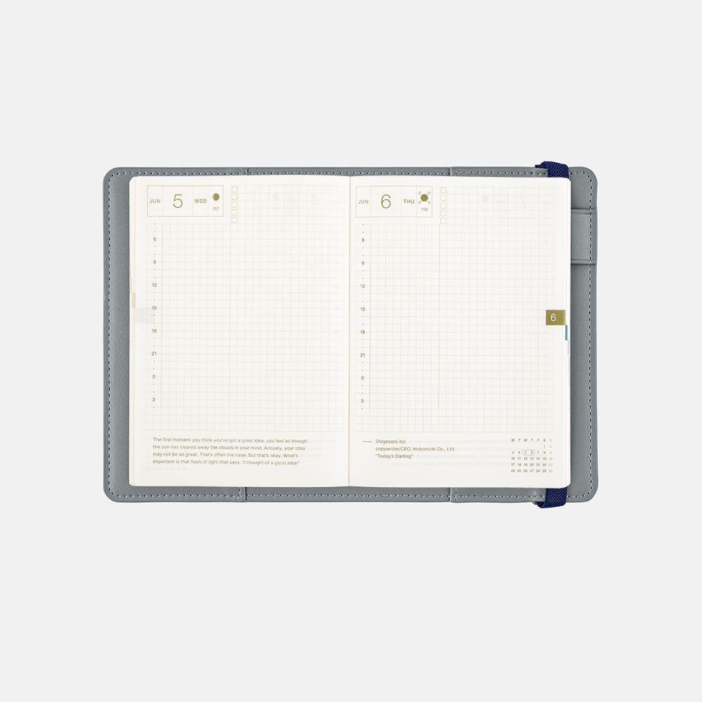 Have A Nice Day! (Mint Candy) / A6 Original Cover for Hobonichi Techo