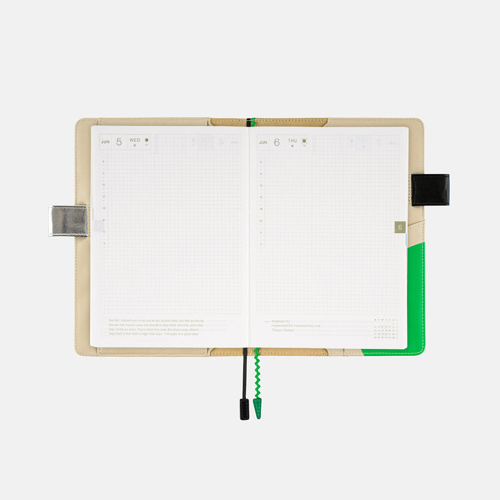 Pamm: Generous Interior Techo / A5 Cousin Cover for Hobonichi Techo