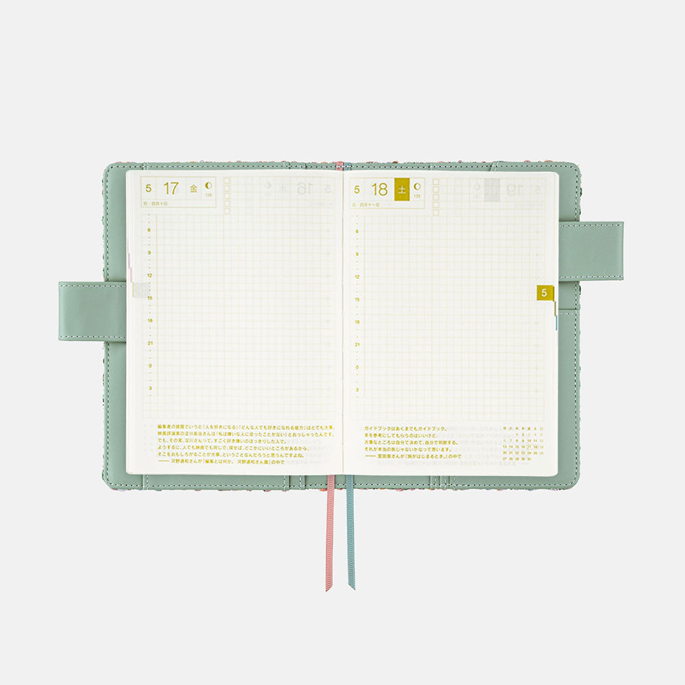 Laurent Garigue: Twinkle Tweed / A6 Original Cover for Hobonichi Techo