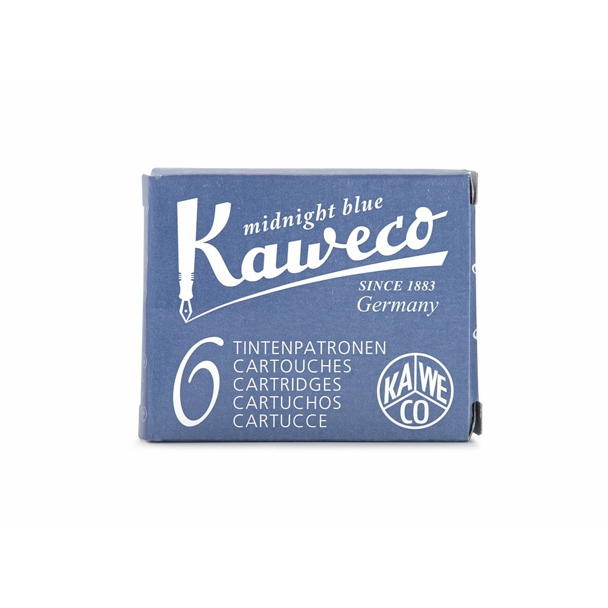 Ink Cartridge Refill / 6 pc - Midnight Blue · Kaweco