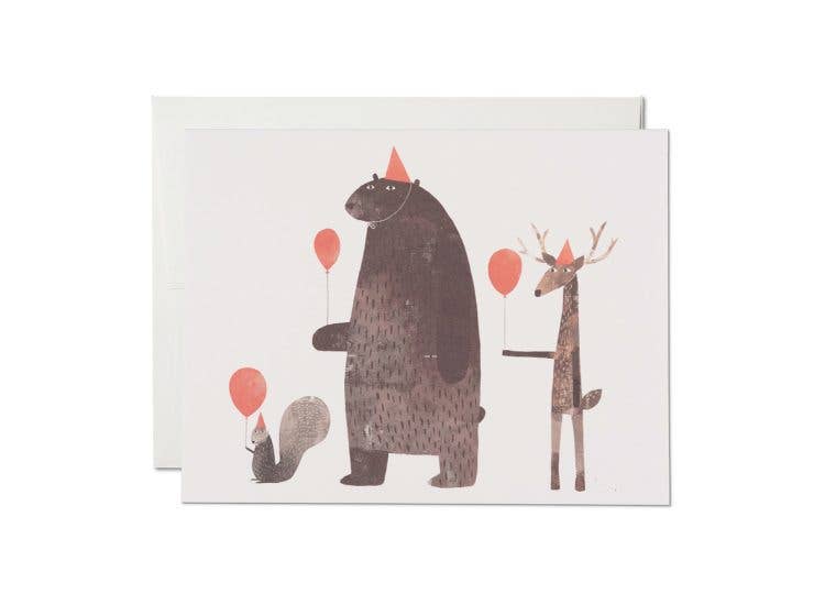 Party Animals Birthday Card · Red Cap Cards