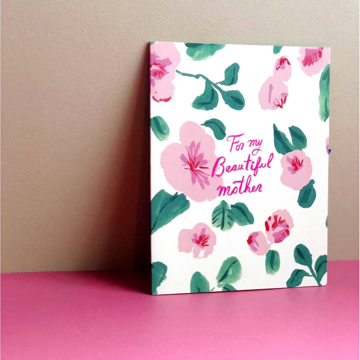 Mother Rose Card · Red Cap Cards