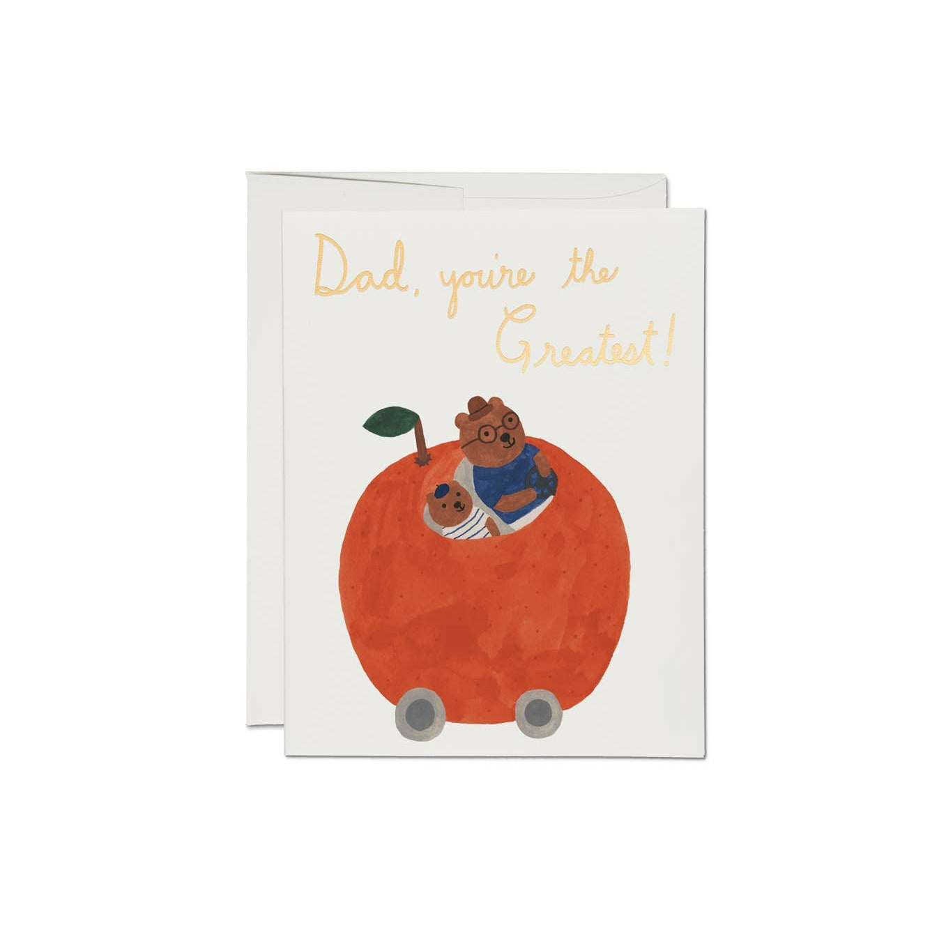 Orange Car Card · Red Cap Cards