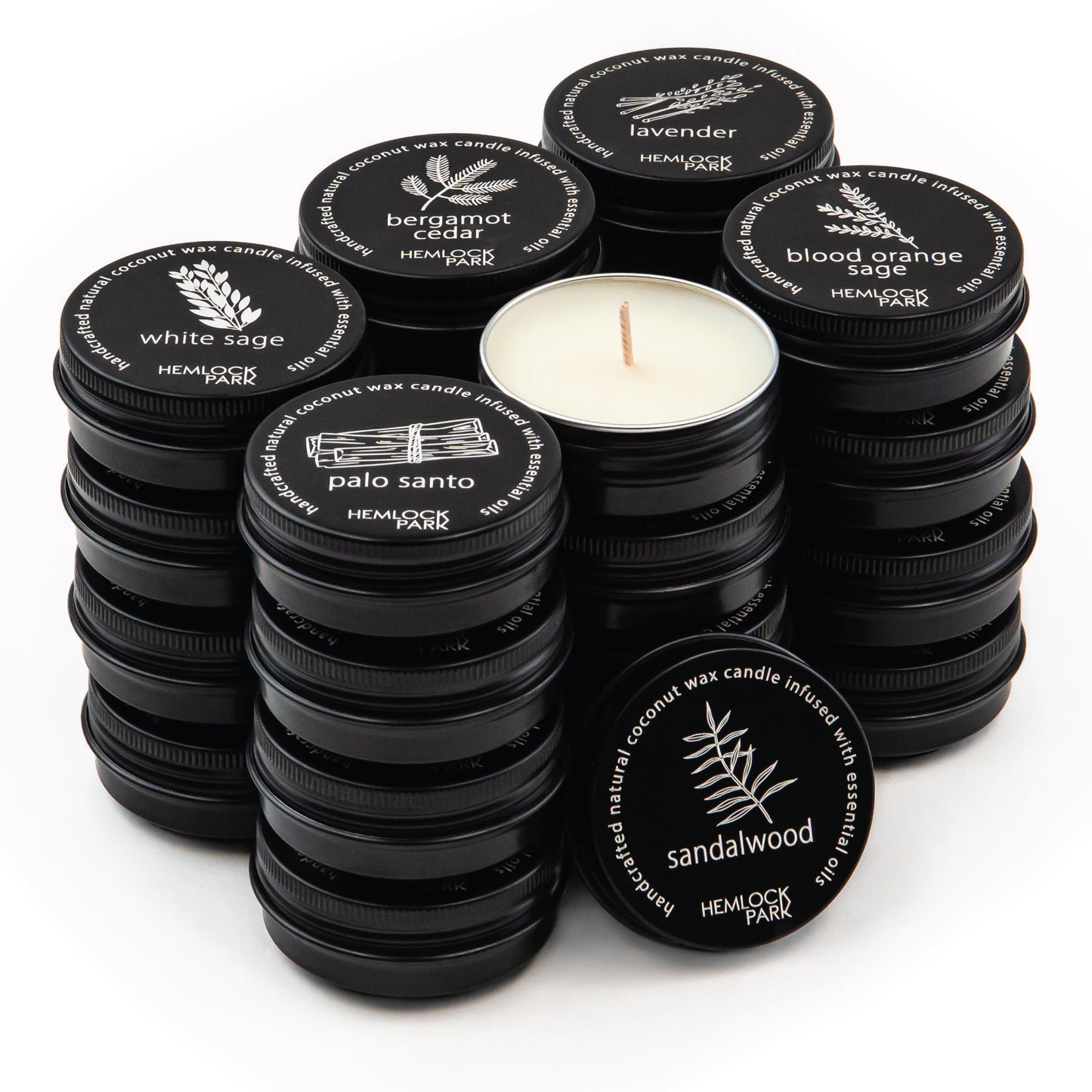 Hemlock Park Tea Light Candles - 1oz