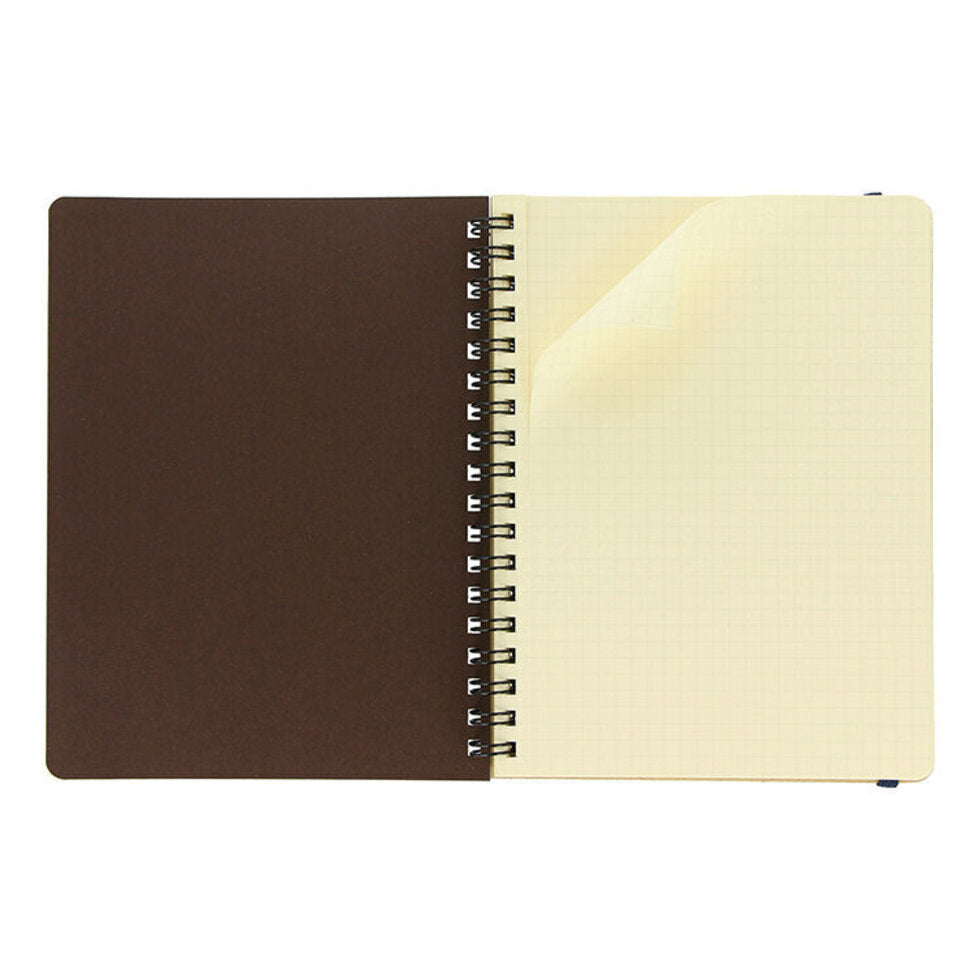 Rollbahn Cap-Martin Spiral Notebook / Green