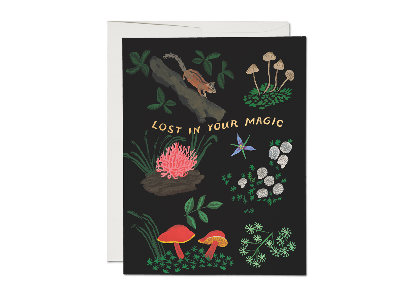 Lost in Your Magic Greeting Card · Red Cap Cards