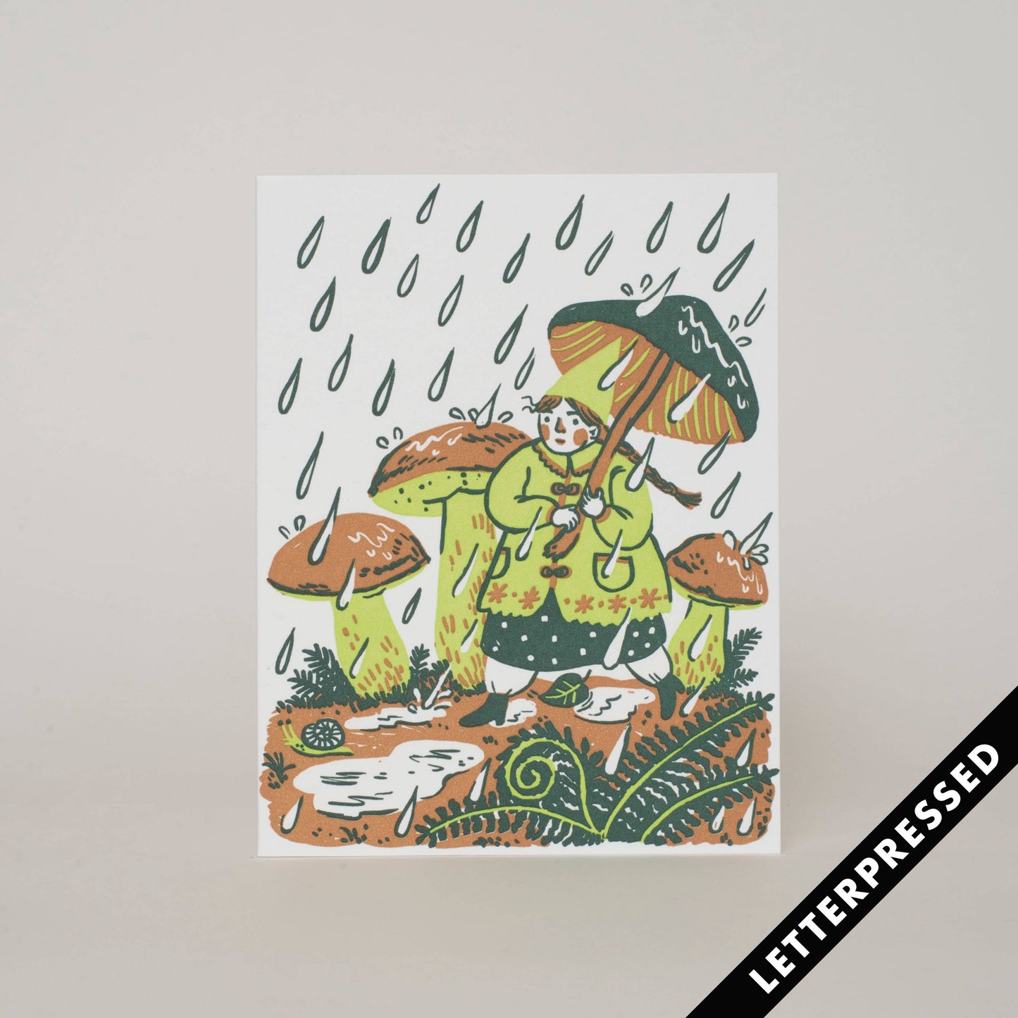 Rain Walk Card · Egg Press