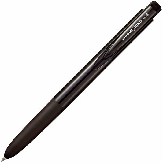 0.38mm Black Ink | Uni-Ball Signo Knock Ballpoint Pen