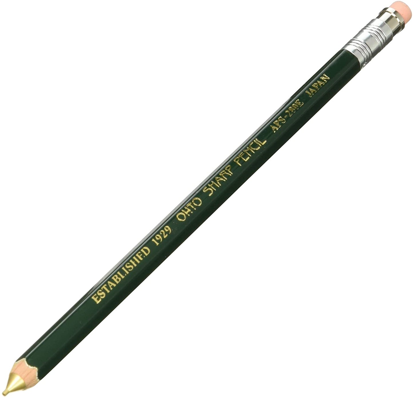 OHTO Wooden Mechanical Pencil  0.5mm - Green